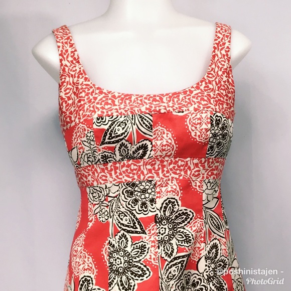 ❌ Jones Wear Dress Sleeveless Floral sz 4 - Picture 6 of 6